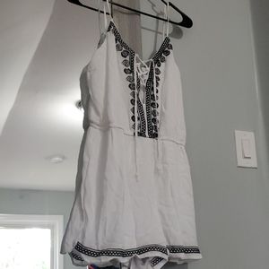 COPY - Black and white romper